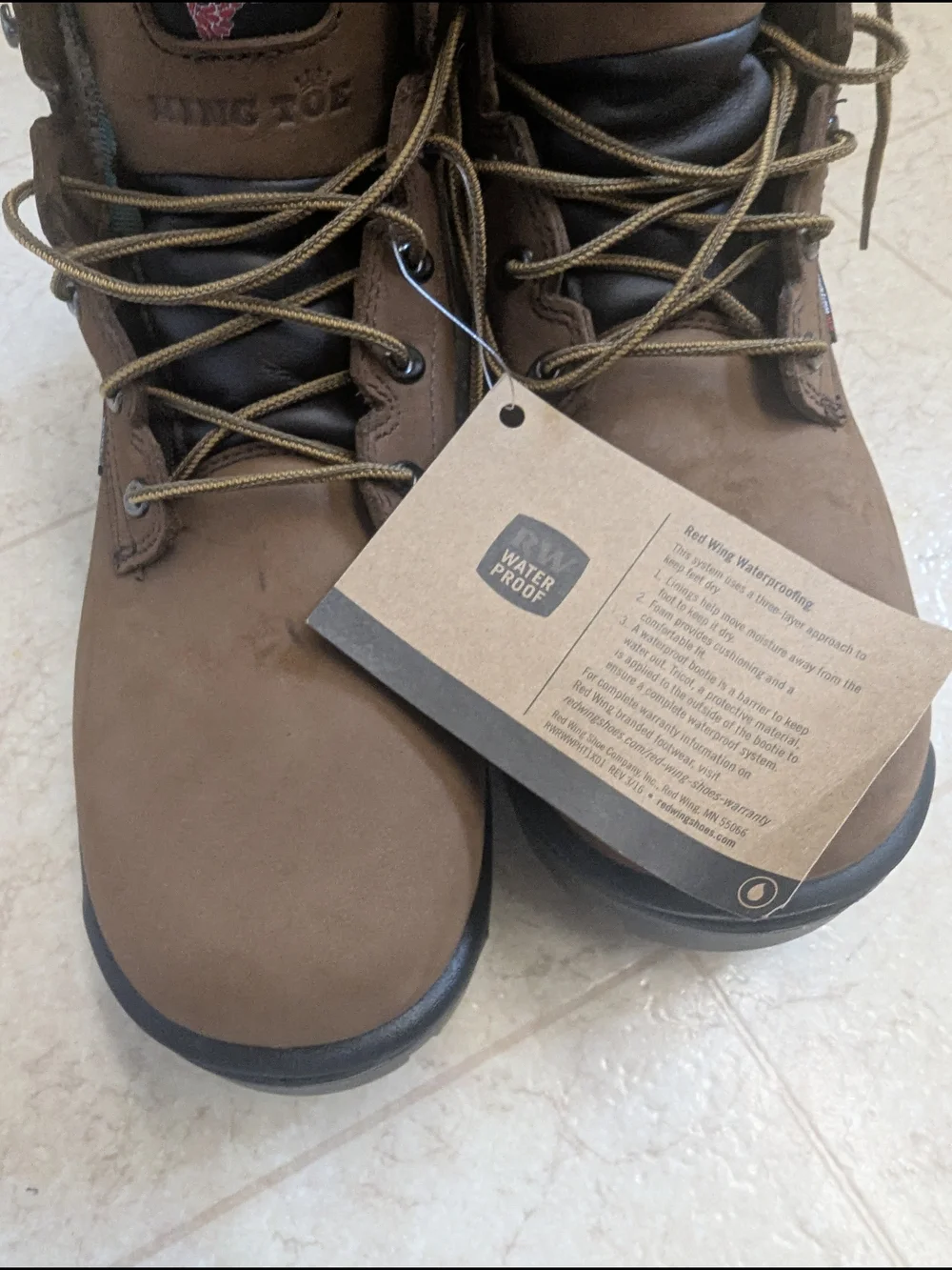 Red Wing King Toe Brown Men's Work Boots - Rugged Lace-Up 13